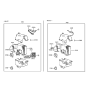 Diagram for Hyundai Scoupe A/C Expansion Valve - 97622-28000