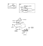 Diagram for Hyundai Elantra Center Console Base - 84670-28100-AQ