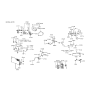 Diagram for 1992 Hyundai Elantra Drive Belt - 97713-28240