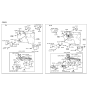 Diagram for 1992 Hyundai Elantra Weather Strip - 82231-28000
