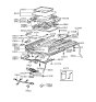 Diagram for 1993 Hyundai Elantra Sunroof - 81610-28000