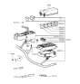 Diagram for 2005 Hyundai Tiburon Battery Fuse - 91827-22000