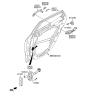 Diagram for 2015 Hyundai Azera Door Handle - 82651-3V000-N9V