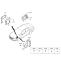 Diagram for 2016 Hyundai Azera Engine Control Module - 39110-3CTN0