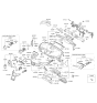 Diagram for 2016 Hyundai Azera Door Lock Switch - 93735-3VBA0-RY