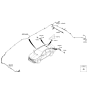 Diagram for 2016 Hyundai Azera Antenna - 96210-3V601-WW7