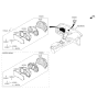 Diagram for 2012 Hyundai Azera Car Speakers - 96390-3V000