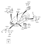 Diagram for Hyundai Azera ABS Control Module - 58920-3V750