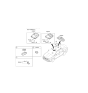 Diagram for 2016 Hyundai Azera Dome Light - 92800-3V500-RA5