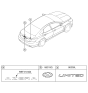 Diagram for Hyundai Azera Emblem - 86300-3V000
