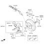 Diagram for Hyundai Azera Brake Master Cylinder Reservoir - 58510-3V300
