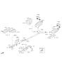 Diagram for 2015 Hyundai Azera Muffler - 28710-3V740