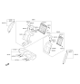 Diagram for 2016 Hyundai Azera Seat Cover - 89360-3V545-XBC