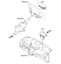 Diagram for 2012 Hyundai Azera Air Bag - 84530-3V500