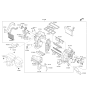 Diagram for 2016 Hyundai Azera Heater Core - 97138-3V010