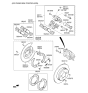 Diagram for 2022 Hyundai Ioniq Brake Disc - 58411-3V500