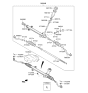 Diagram for Hyundai Azera Rack And Pinion - 56500-3V400