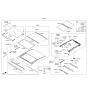 Diagram for 2014 Hyundai Azera Weather Strip - 81619-3V000