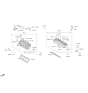 Diagram for 2017 Hyundai Santa Fe Cylinder Head Gasket - 22311-3L100