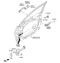 Diagram for Hyundai Azera Door Handle - 82651-3V020-N9V