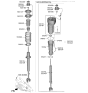 Diagram for Hyundai Genesis G90 Bump Stop - 55326-T1050