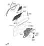 Diagram for Hyundai Ioniq 5 Antenna - 95460-CN100