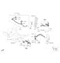 Diagram for 2023 Hyundai Genesis G90 Sway Bar Link - 54830-T1500