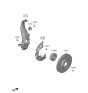 Diagram for Hyundai Genesis Electrified GV70 Wheel Hub - 51750-T1500