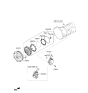 Diagram for Hyundai Genesis G80 Oil Pump - 46110-47900