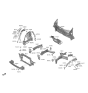 Diagram for 2023 Hyundai Ioniq 5 Radiator Support - 64101-GI000