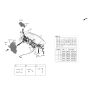 Diagram for 2022 Hyundai Ioniq 5 Fuse Box - 91950-GI190