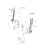 Diagram for Hyundai Ioniq 5 Seat Belt - 88810-GI500-NNB