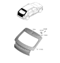 Diagram for Hyundai Ioniq 5 Liftgate Hinge - 72910-GI000