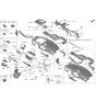 Diagram for Hyundai Sonata Hybrid Cigarette Lighter - 95120-C1100