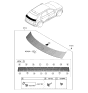 Diagram for 2022 Hyundai Ioniq 5 Emblem - 86305-GI100