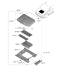 Diagram for 2023 Hyundai Ioniq 5 Headlight - 92609-GI000