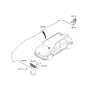 Diagram for Hyundai Ioniq 5 Antenna - 96210-GI020-EB