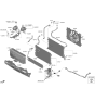 Diagram for 2023 Hyundai Ioniq 5 Radiator Hose - 25414-GI100