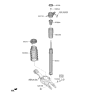 Diagram for 2022 Hyundai Ioniq 5 Shock Absorber - 55307-GI080