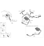 Diagram for Hyundai Ioniq 5 Fuse Box - 91958-GI050