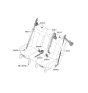 Diagram for 2023 Hyundai Ioniq 5 Seat Belt - 89850-GI500-NNB