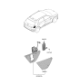 Diagram for 2022 Hyundai Ioniq 5 Fuel Door - 69511-GI000-MZH