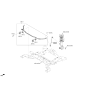 Diagram for Hyundai Ioniq 5 Sway Bar Link - 54831-GI000