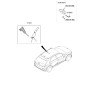 Diagram for 2023 Hyundai Ioniq 5 Door Lock Cylinder - 81905-GI000