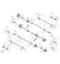 Diagram for Hyundai Genesis Electrified G80 Control Arm Bolt - 51735-B1500