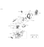 Diagram for 2023 Hyundai Ioniq 5 Seat Cushion - 88100-GI030-NFC