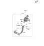 Diagram for 2022 Hyundai Ioniq 5 Brake Pedal - 32800-GI100