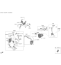 Diagram for Hyundai Genesis GV60 A/C Hose - 97764-GI540