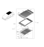 Diagram for Hyundai Ioniq 5 Weather Strip - 81624-GI500