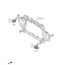 Diagram for Hyundai Ioniq 5 Horn - 96621-GI000